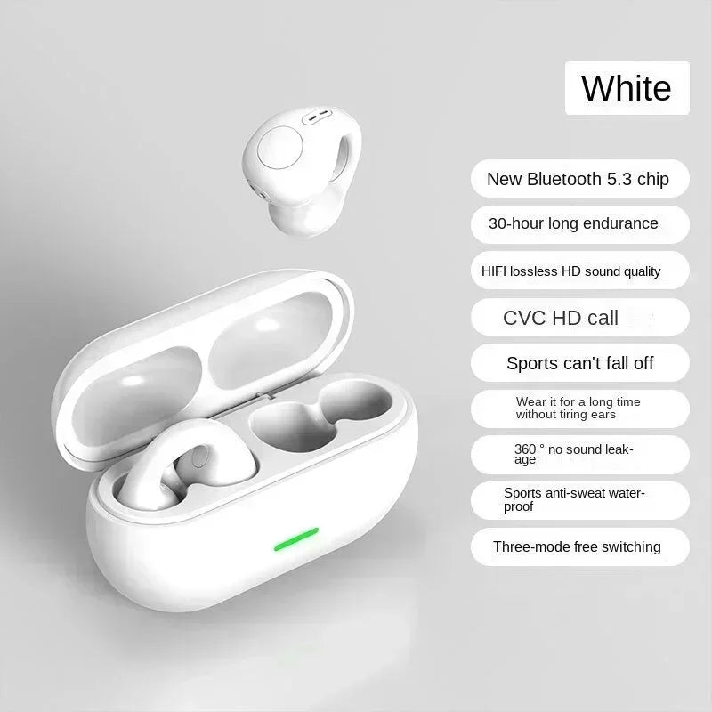 Nuevo Original T75 Bone Conduction Wireless Bluetooth 5.3 Auriculares Deportivos Auriculares HiFi Sound Quality Impermeable TWS Headset