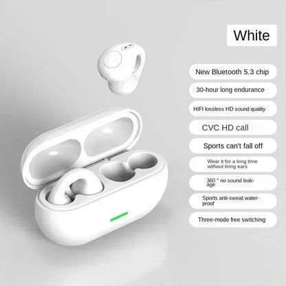 Nuevo Original T75 Bone Conduction Wireless Bluetooth 5.3 Auriculares Deportivos Auriculares HiFi Sound Quality Impermeable TWS Headset