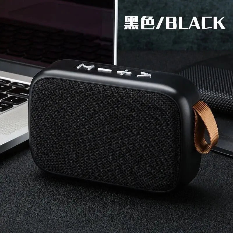 Nuevo altavoz inalámbrico, subwoofer portátil para exteriores, mini altavoz, altavoz de tarjeta de tela para el hogar