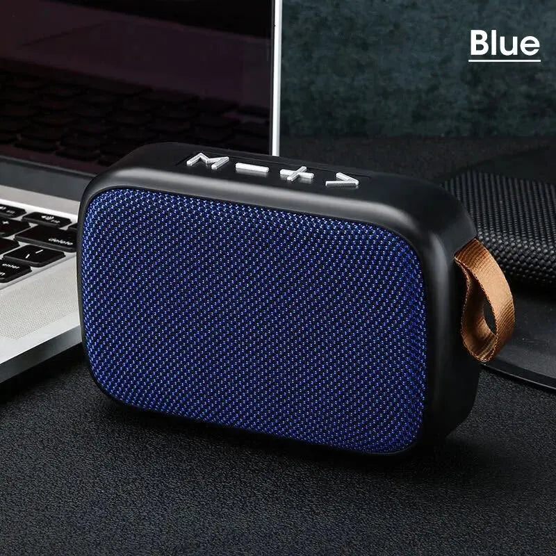 Nuevo altavoz inalámbrico, subwoofer portátil para exteriores, mini altavoz, altavoz de tarjeta de tela para el hogar