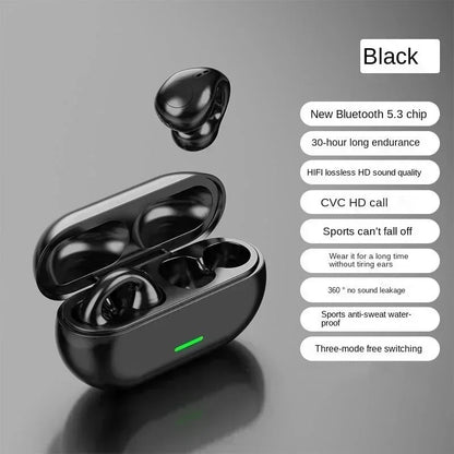 Nuevo Original T75 Bone Conduction Wireless Bluetooth 5.3 Auriculares Deportivos Auriculares HiFi Sound Quality Impermeable TWS Headset