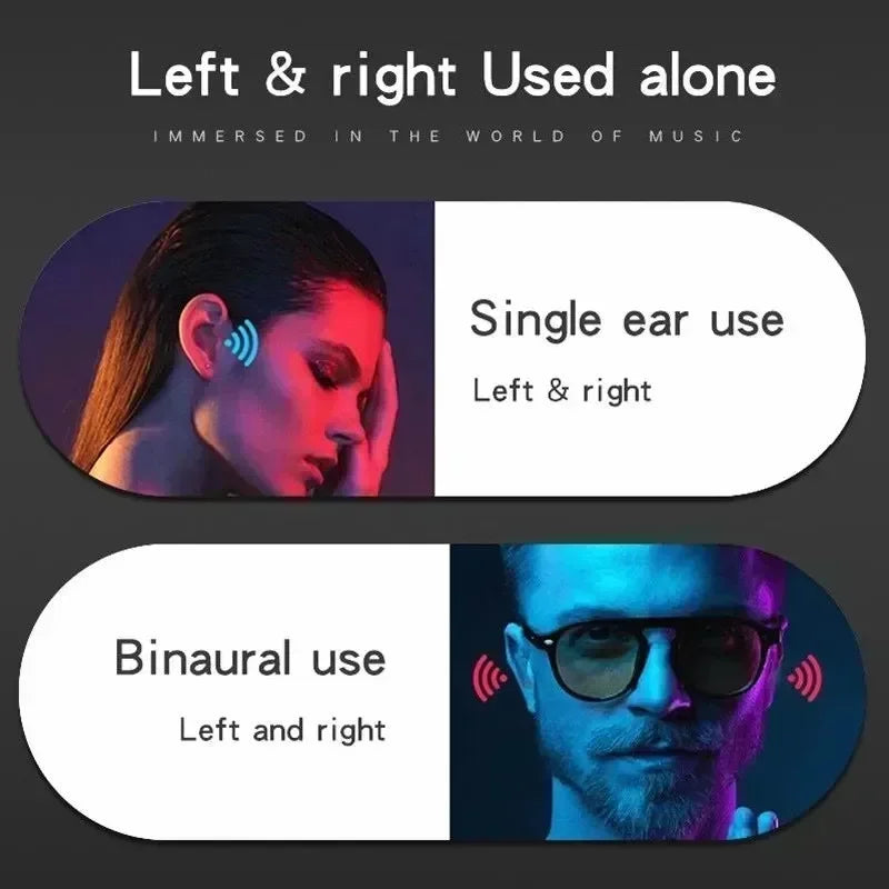 Nuevo Original T75 Bone Conduction Wireless Bluetooth 5.3 Auriculares Deportivos Auriculares HiFi Sound Quality Impermeable TWS Headset