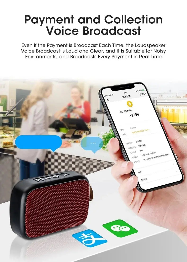 Nuevo altavoz inalámbrico, subwoofer portátil para exteriores, mini altavoz, altavoz de tarjeta de tela para el hogar